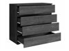 Set dormitor Fivnola 104 (Frasin negru)