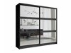 Set dormitor Fivnola 104 (Frasin negru)