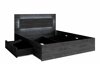Set dormitor Fivnola 104 (Frasin negru)