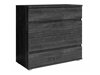 Set dormitor Fivnola 104 (Frasin negru)