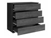 Set dormitor Fivnola 104 (Frasin negru)