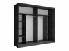 Set dormitor Fivnola 104 (Frasin negru)