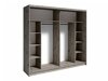 Set dormitor Fivnola 104 (Stejar Wellington)