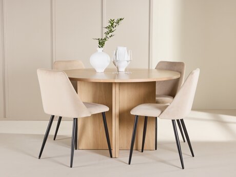 Eetkamerset Dallas 4991 (Eiken)