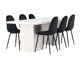 Set de mese Dallas 4997 (Negru)
