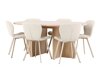 Eetkamerset Dallas 5010 (Eiken)