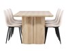 Eetkamerset Dallas 5018 (Beige)