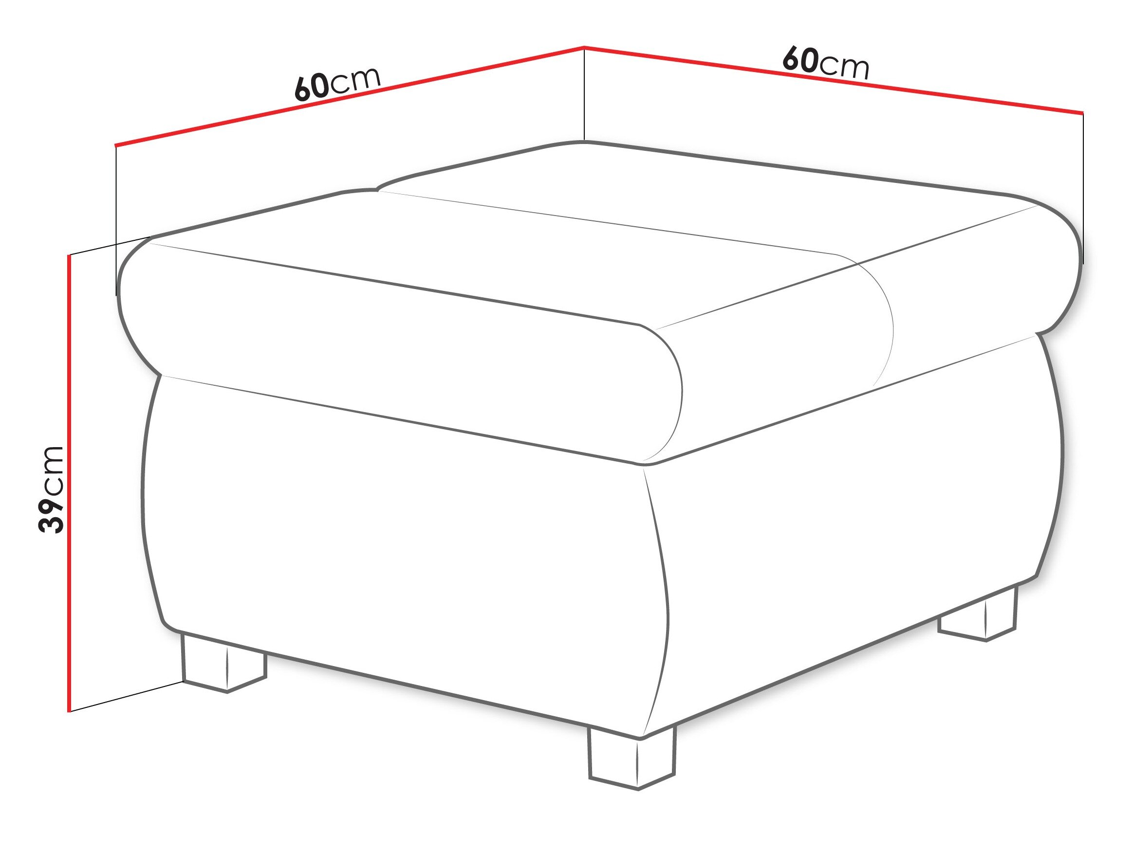 Puf Comfivo Olivetum (Magic Velvet 2219 + Magic Velvet 2217)