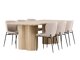 Eetkamerset Dallas 5021 (Beige)