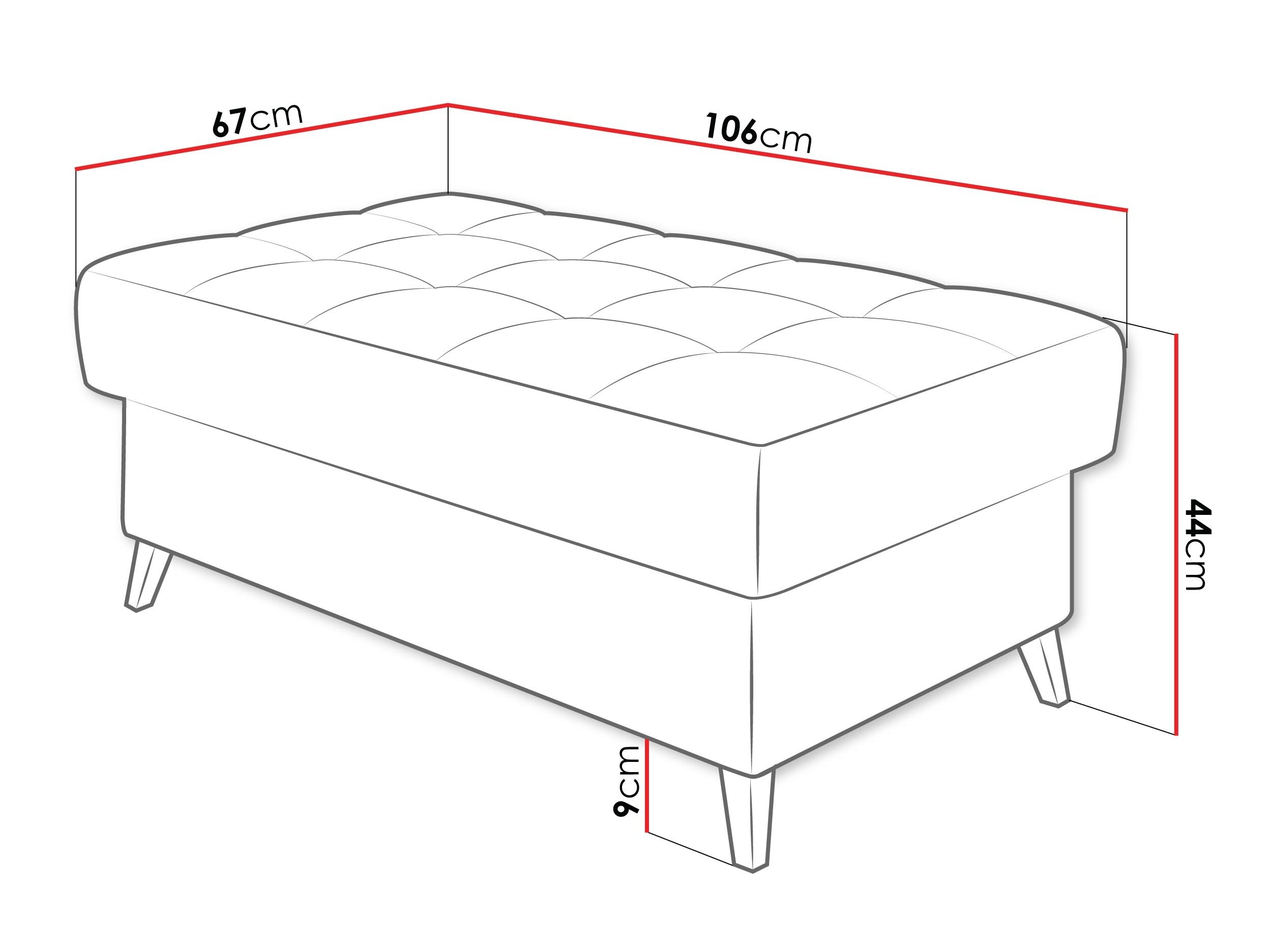 Polstret bænk Comfivo Agnus (Nazar 225.02)