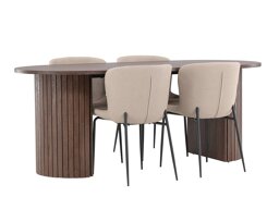 Eetkamerset Dallas 5036 (Beige)