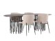 Eetkamerset Dallas 5065 (Beige)
