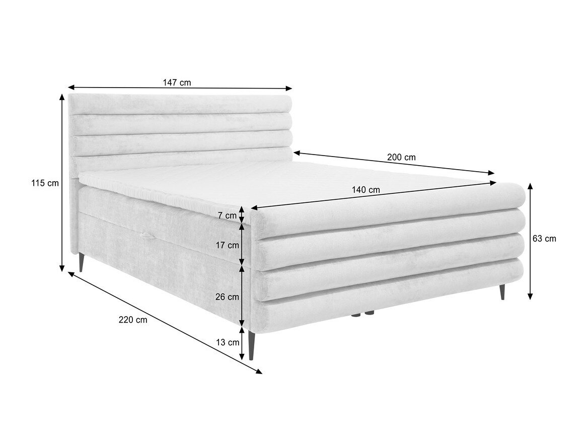 Boxspring Margate 134 (Clara 215.15)