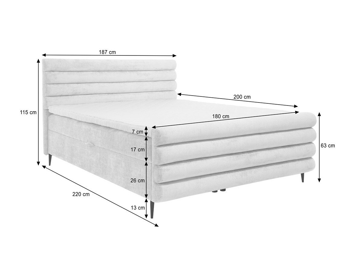 Boxspring Margate 134 (Clara 215.19)