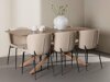 Eetkamerset Dallas 5102 (Beige)
