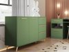 Ladekast Rosa (Groen + Gouden)