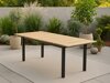 Lauko stalas Dallas 2844 (Juoda + Ruda)