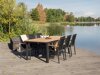 Lauko stalas Dallas 2844 (Juoda + Ruda)