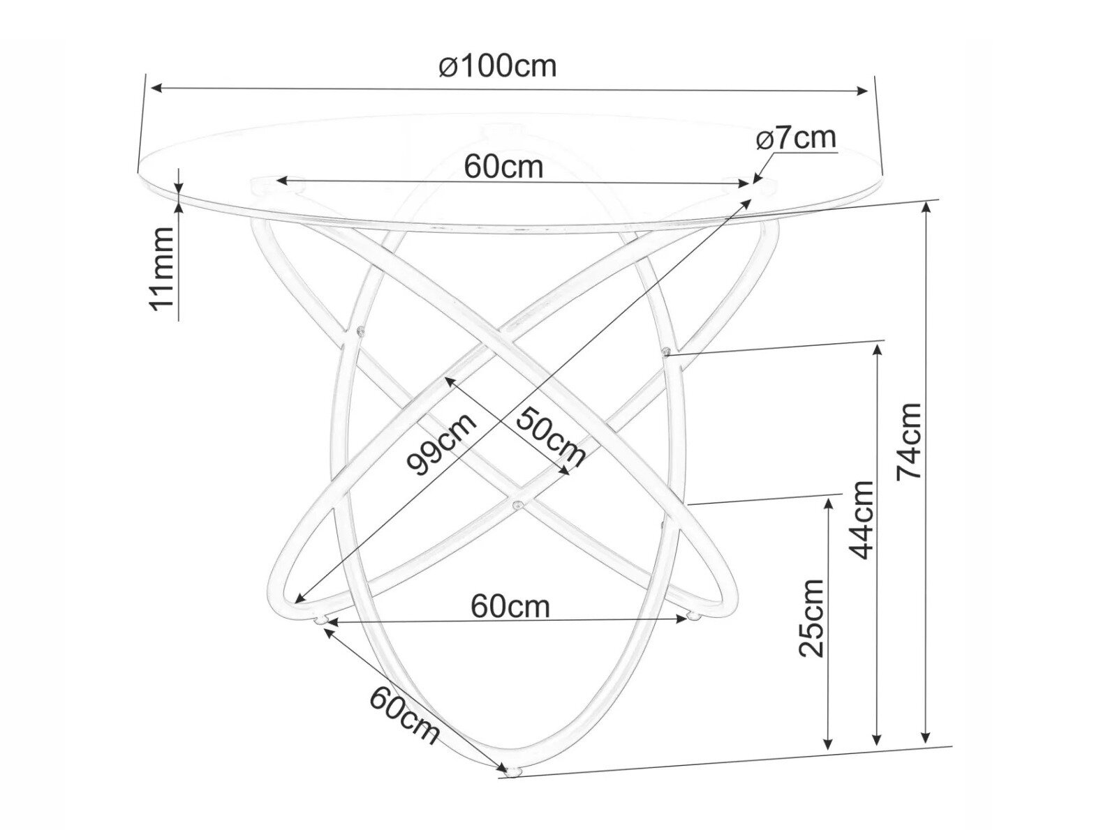 Bord Detroit 933 (Gylden)