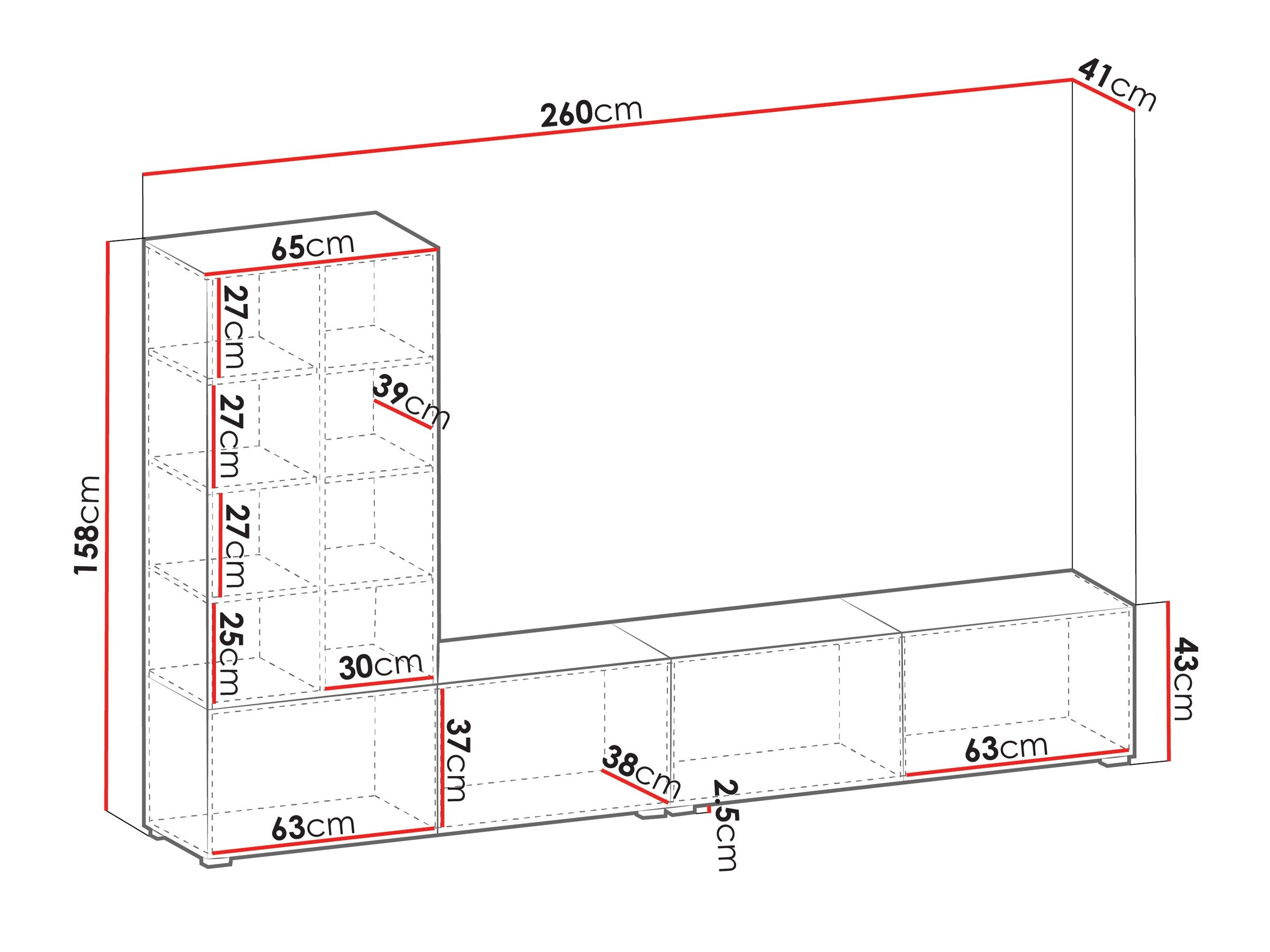 Stuemøbelsæt Comfivo 498