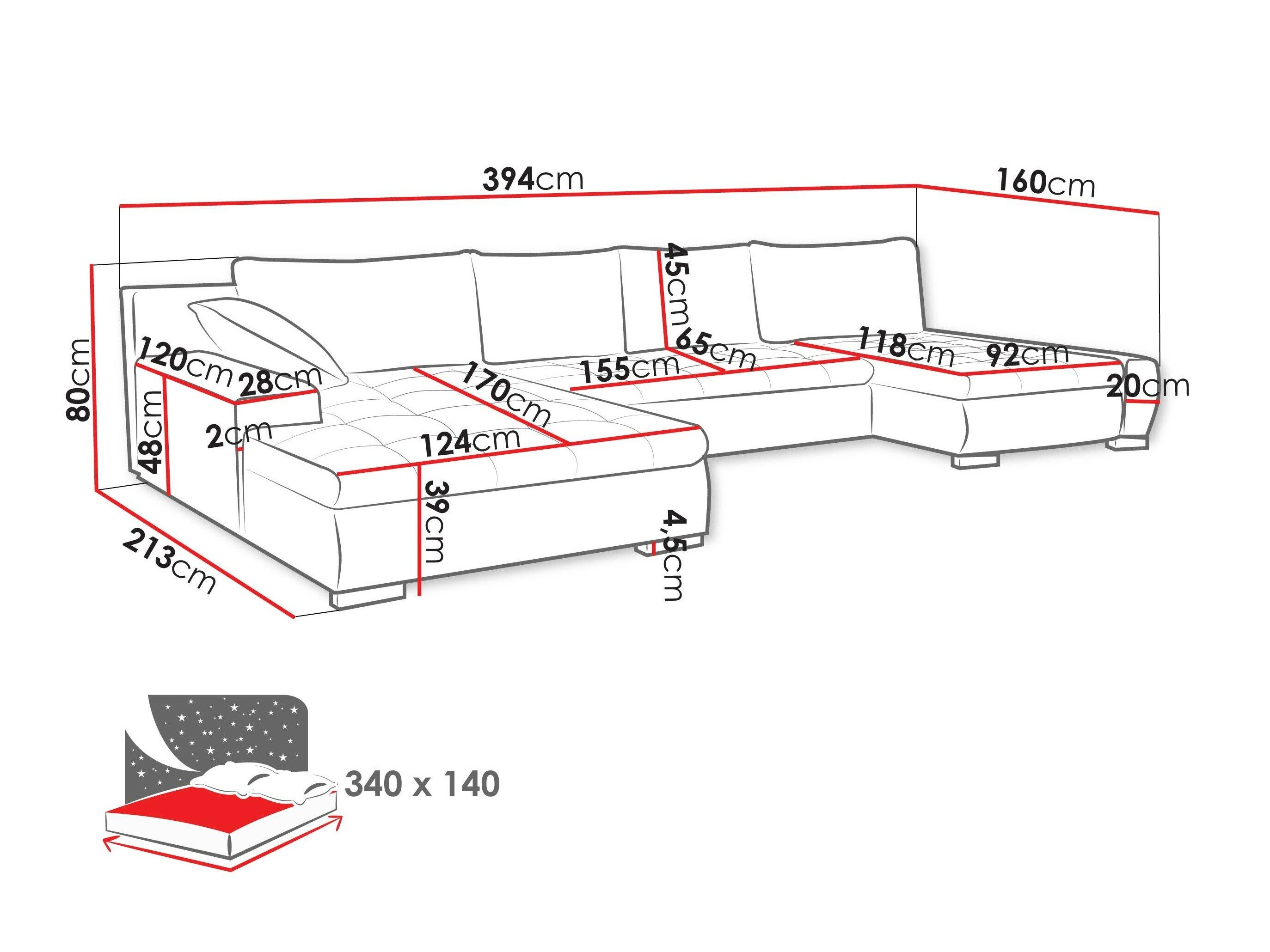 Hjørnesofa Comfivo 106 (Uttario Velvet 2971 + Uttario Velvet 2959)