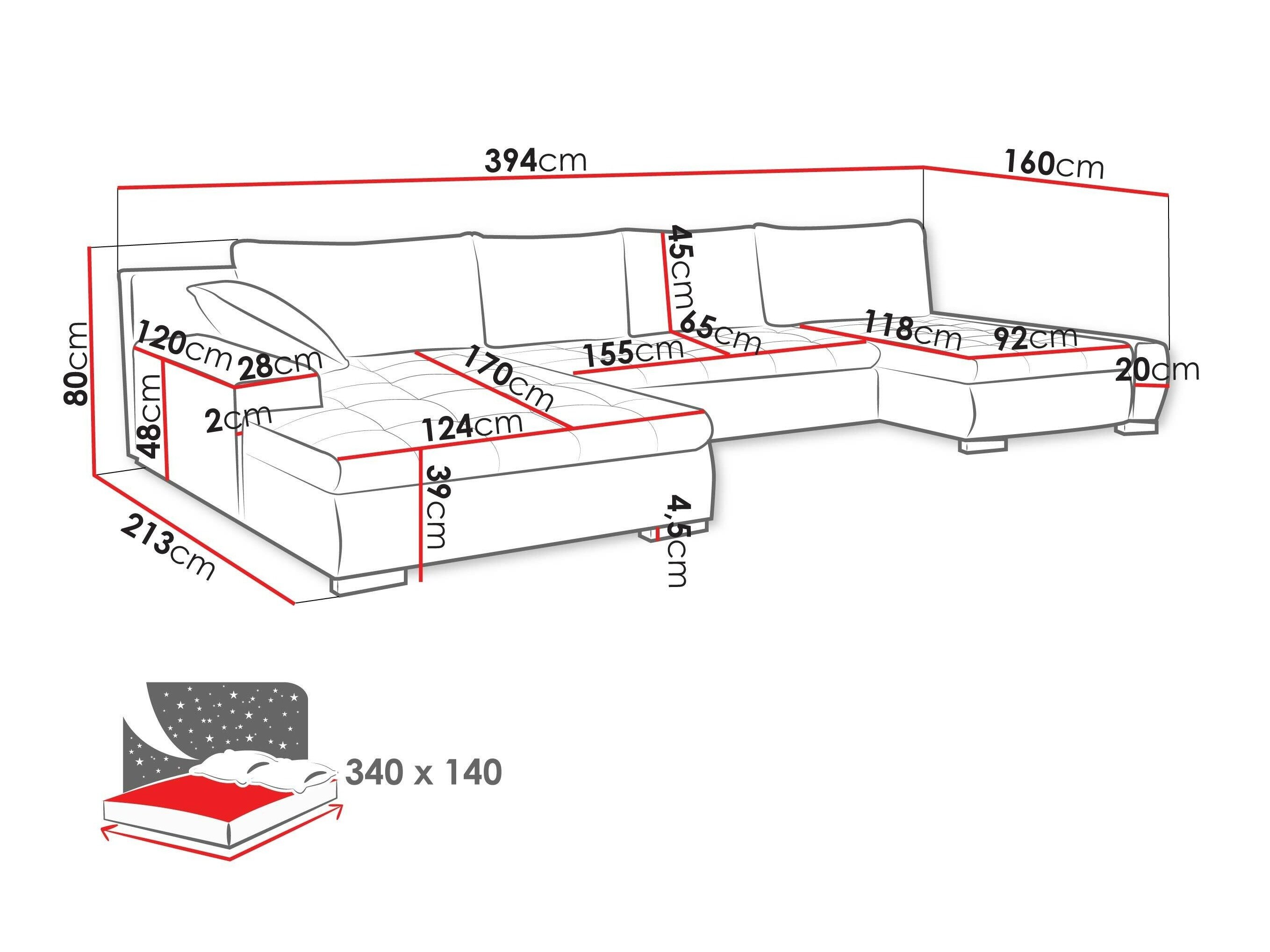 Hjørnesofa Comfivo Oliva I (Baloo 2073)