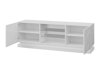 TV-bord Charlotte 127 (Hvid + Glansfuld hvid)