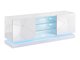 TV-meubel Linar (Wit + Glanzend wit)