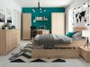 Bed Nolroma 129 (Sonoma eik)