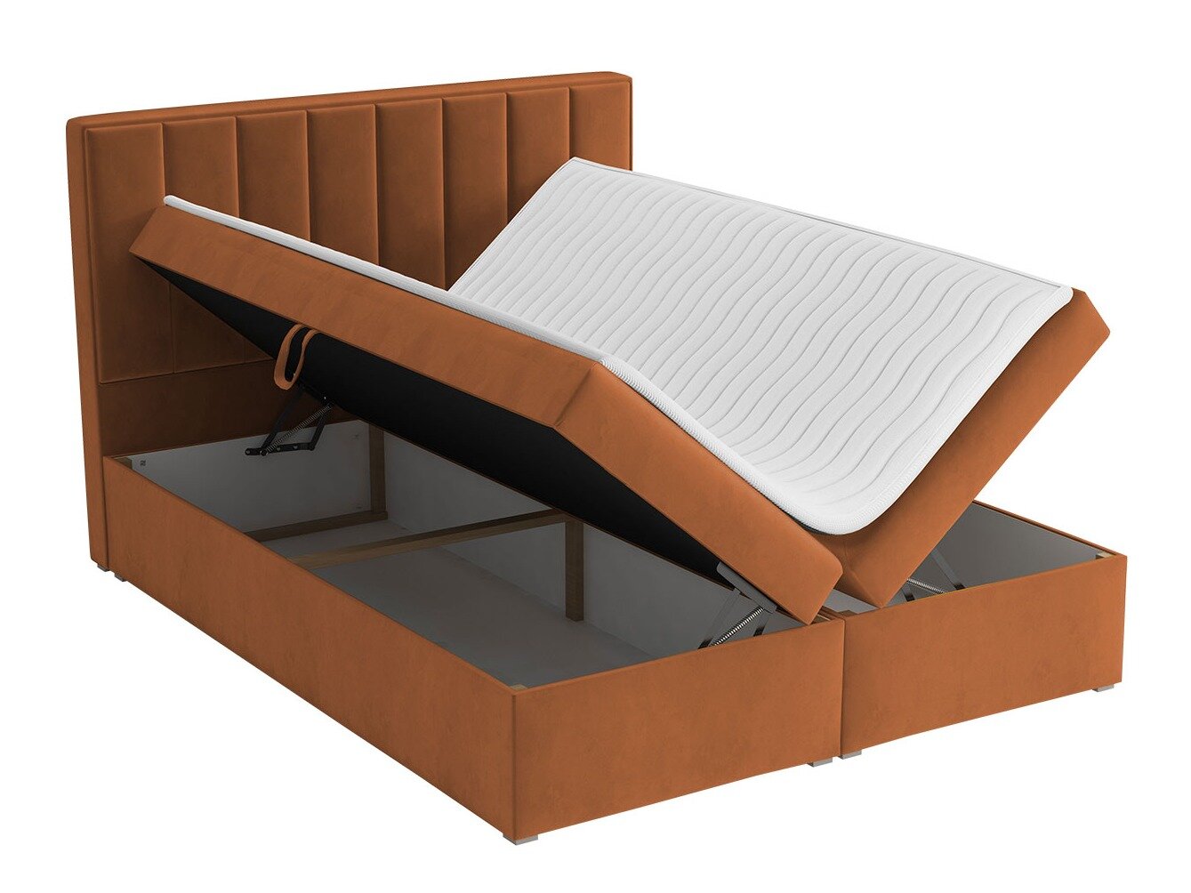 Boxspring Pomona 116 (Magic fluweel 2213)