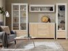 Ladekast Nolroma 103 (Wit + Sonoma eik)