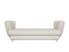 Sovesofa Mandeville 354 (Gylden + Sort)