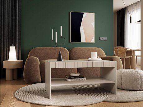 Salontafel Evavese 107 (Beige)
