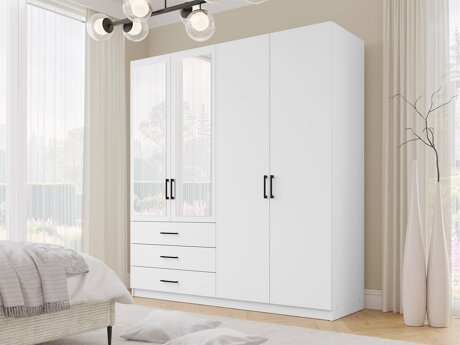 Kleiderschrank Fungar (Weiss)