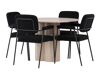 Set de mese Dallas 4358 (Maro deschis)