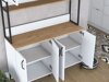Mobilier multifuncțional Kailua 2678 (Alb + Nuc)