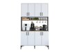 Mobilier multifuncțional Kailua 2678 (Alb + Nuc)