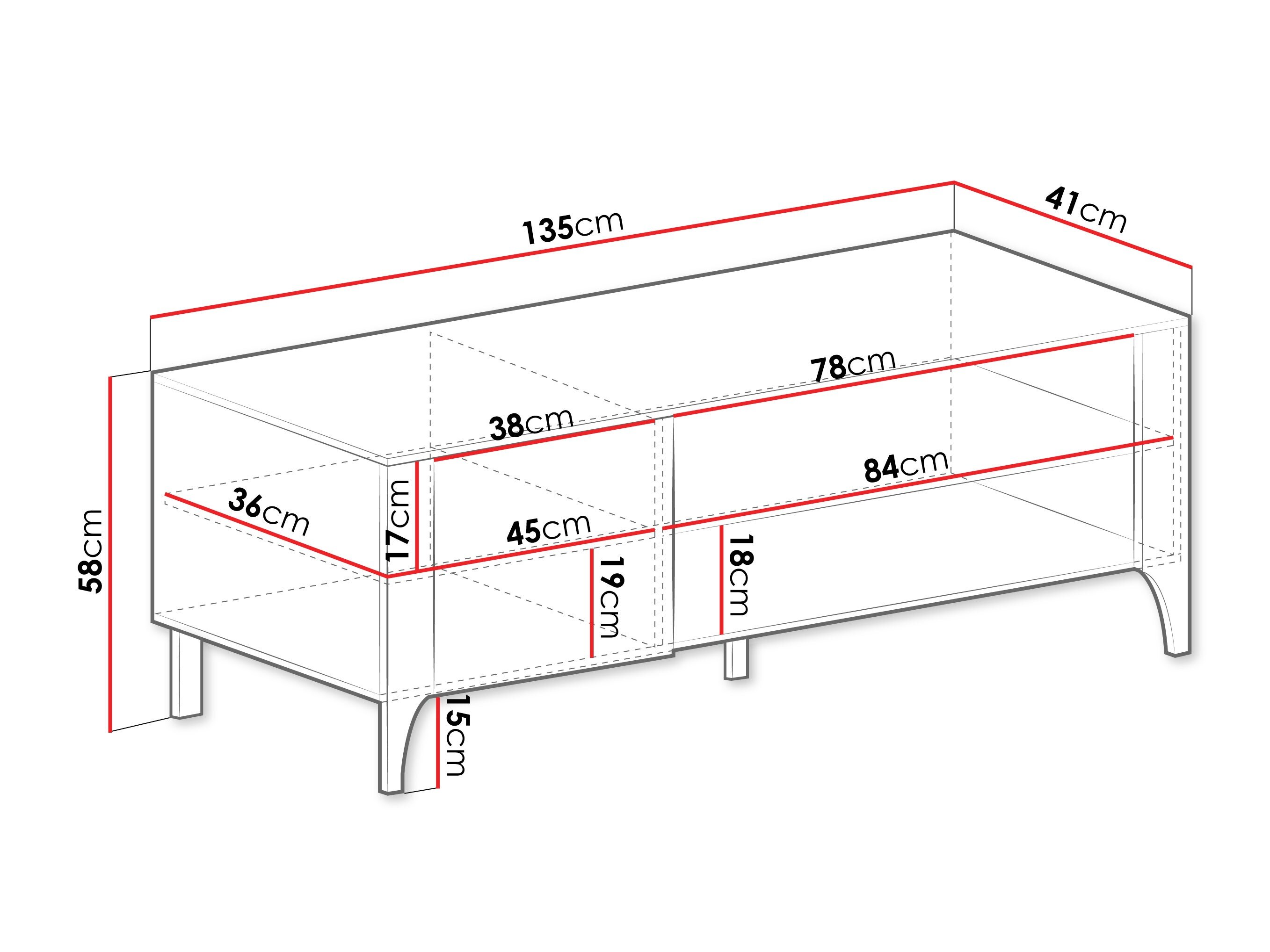 TV-bord Mavtoru 107 (Kashmir)