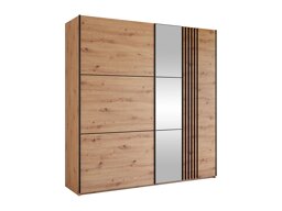 Kledingkast Honolulu 253 (Artisan eiken)