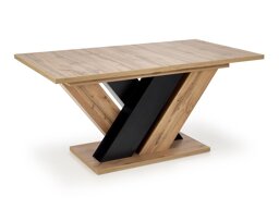 Tafel Houston 2091 (Wotan eik + Zwart)