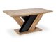 Tafel Houston 2091 (Wotan eik + Zwart)