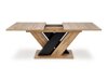 Tafel Houston 2091 (Wotan eik + Zwart)
