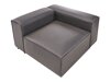 Modulaarne istumisnurk Avialu 104 (Must)