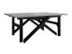 Transformeerbare salontafel Oswego 151 (Grafiet + Zwart)