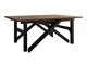 Transformeerbare salontafel Oswego 151 (Notenhout + Zwart)