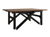 Transformeerbare salontafel Oswego 151 (Notenhout + Zwart)