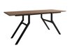 Transformeerbare salontafel Oswego 151 (Notenhout + Zwart)