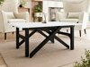 Transformeerbare salontafel Oswego 151 (Wit + Zwart)