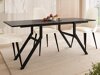 Transformeerbare salontafel Oswego 151 (Zwart)