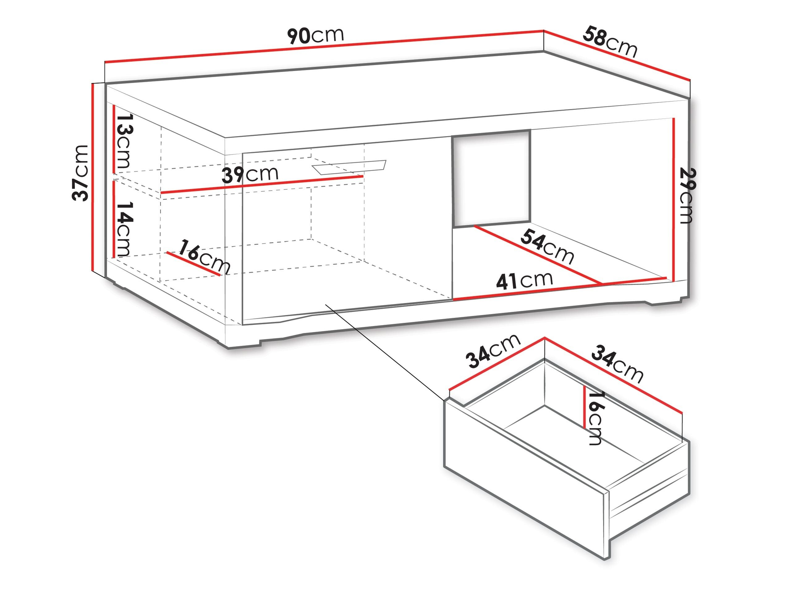Sofabord Elisale 109